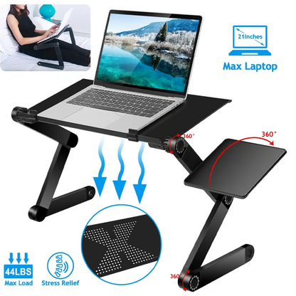 Support de bureau portable réglable pour ordinateur portable 