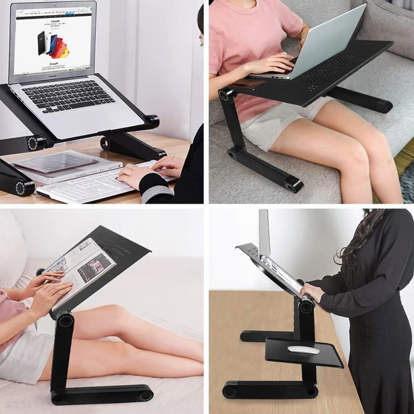 Support de bureau portable réglable pour ordinateur portable 