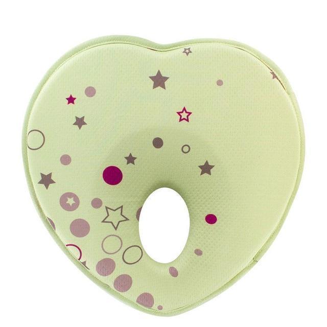 Oreiller de soutien pour la tête de bébé en mousse à mémoire de forme