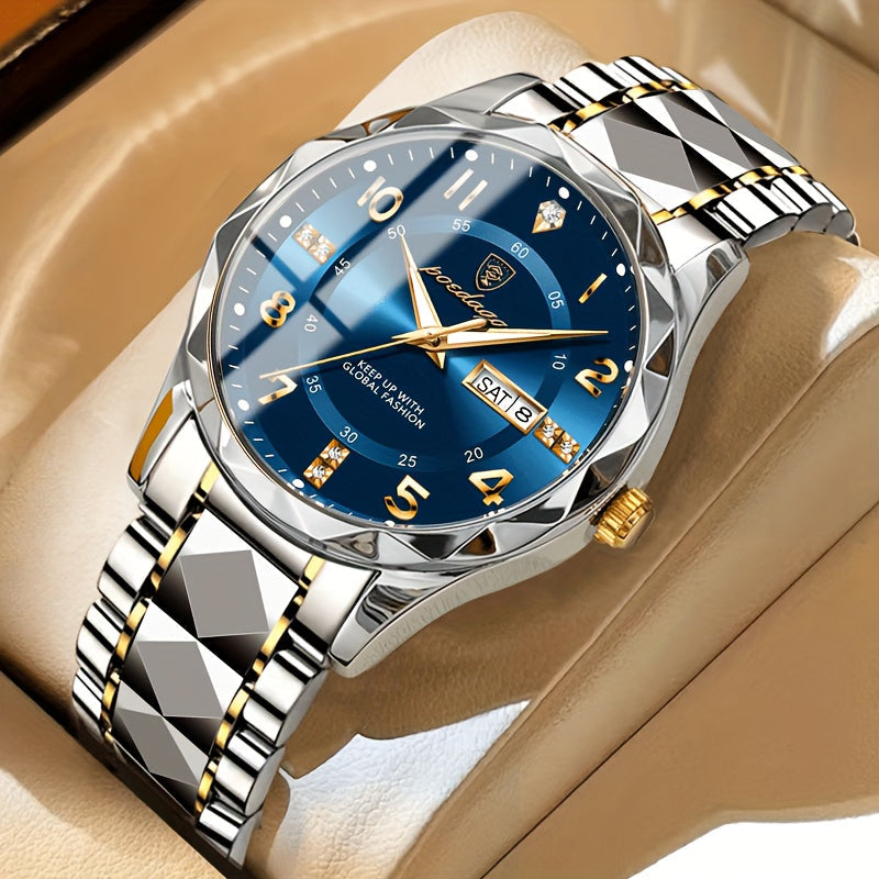Rugged Waterproof Fitness Watch for Men