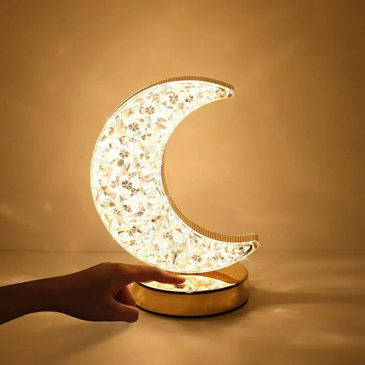 Beautiful Crystal Dimmable Table Lamp - Halri