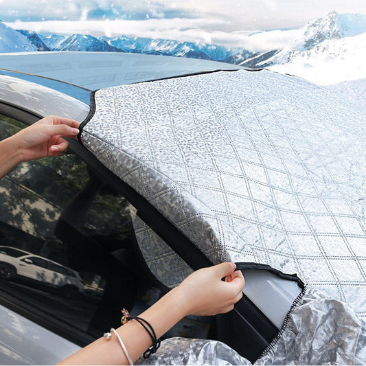 Weatherproof Car Cover for Snow and Ice Protection - Halri