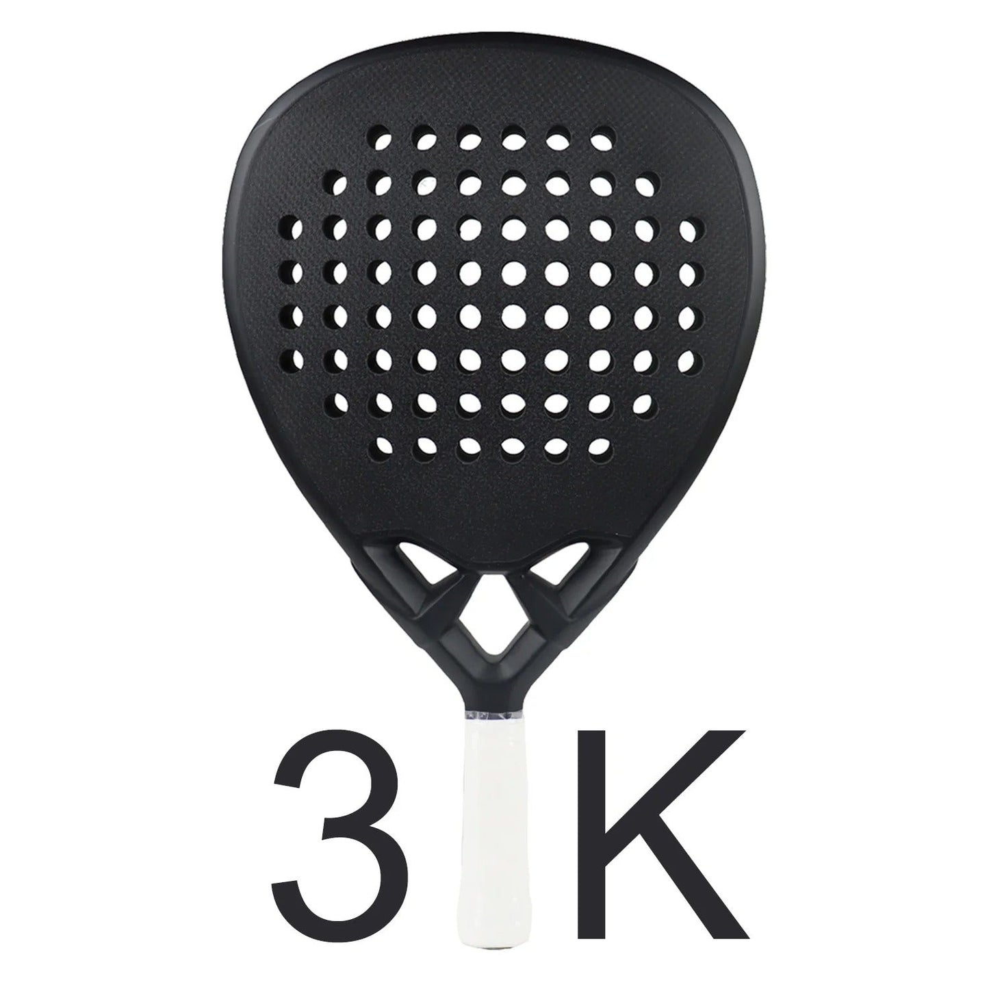 Raquette de padel légère en carbone avec noyau souple en EVA