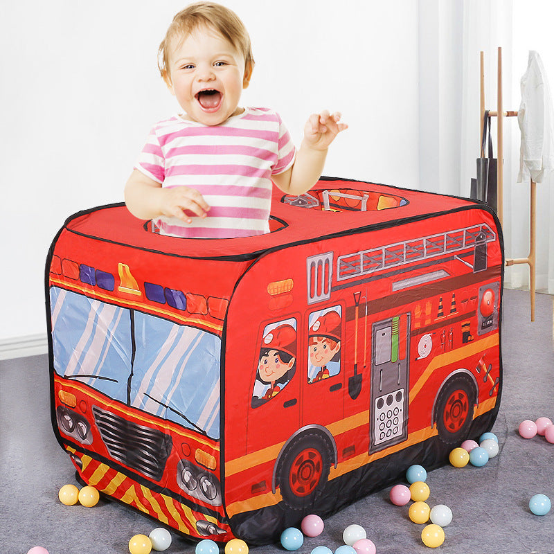 Fun Kids Playhouse Tent - Indoor Outdoor Adventure - Halri