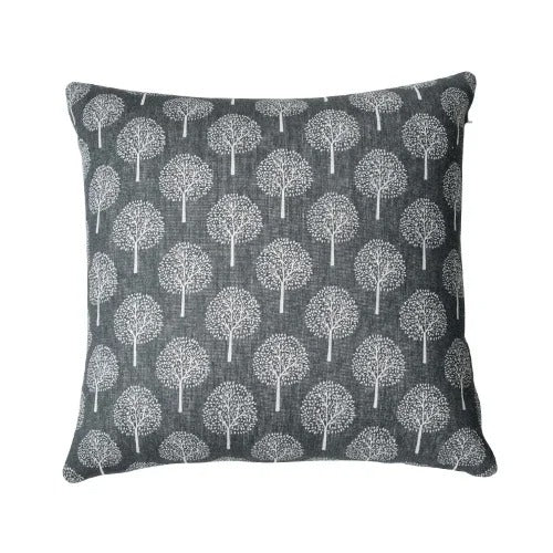 Housse de coussin élégante en lin à motif classique