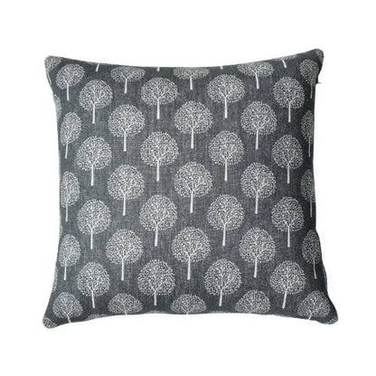 Housse de coussin élégante en lin à motif classique