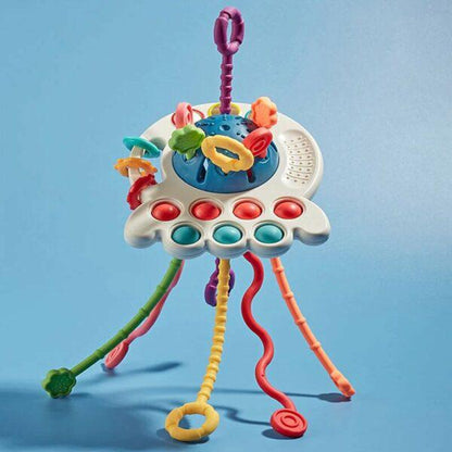 Anneau de dentition en silicone souple pour bébé