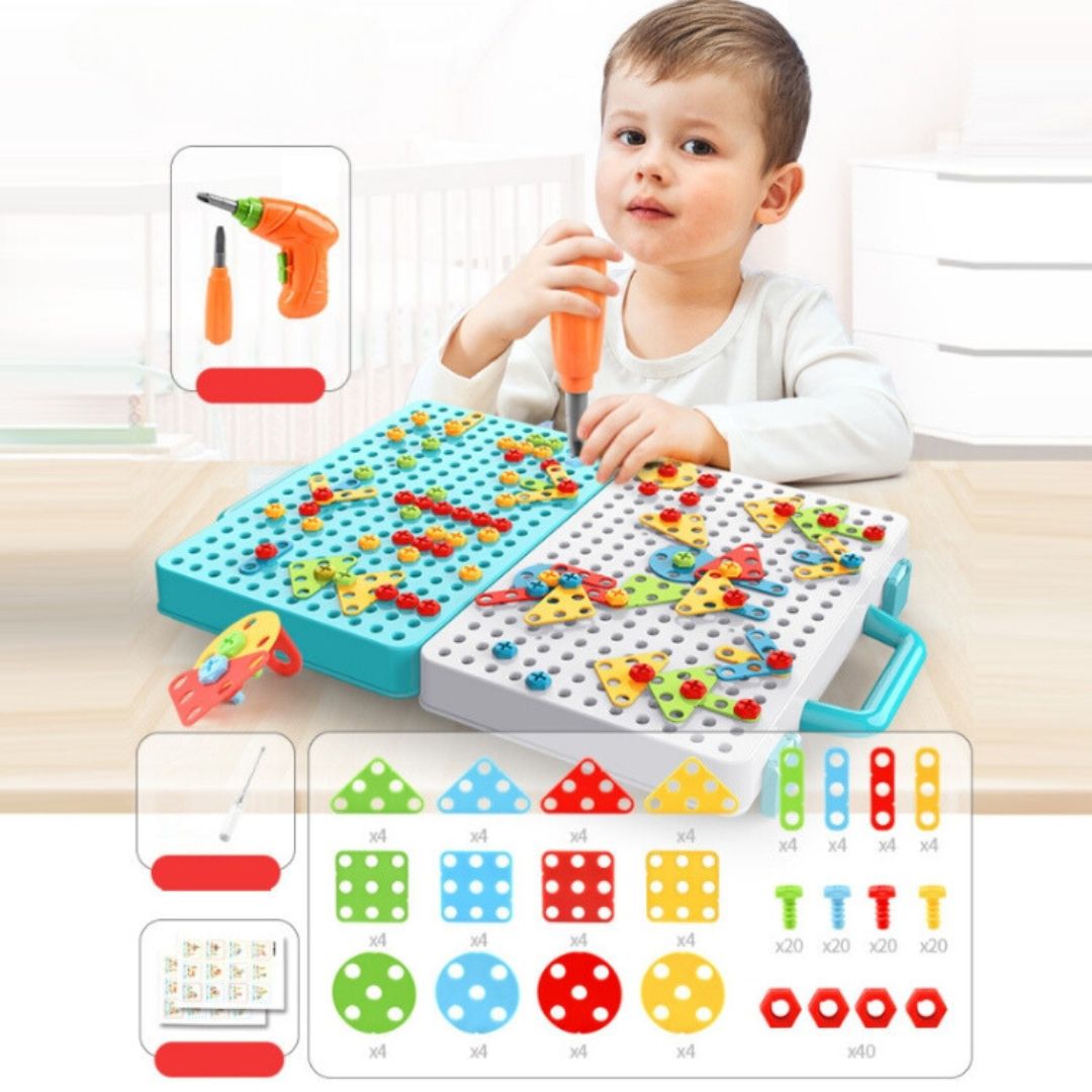 Colorful Building Blocks Storage Box - Halri