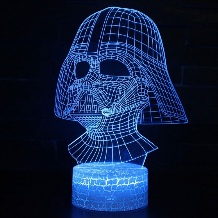 3D Star Wars Darth Vader Desk Lamp - Halri