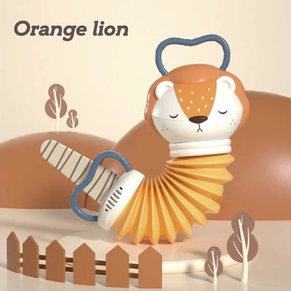 Ensemble hochet accordéon musical pour bébé