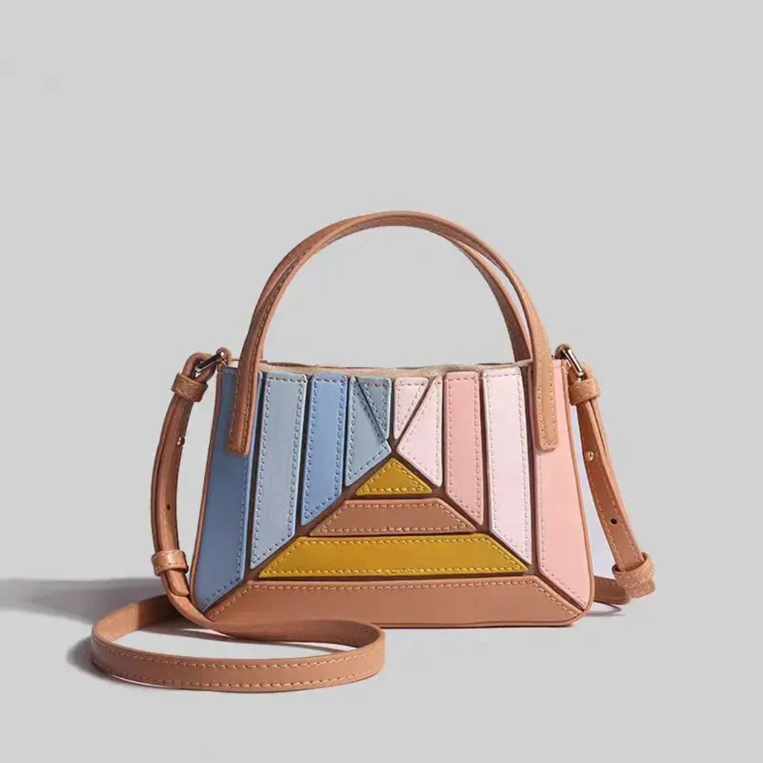 Sac à main tendance à motif géométrique