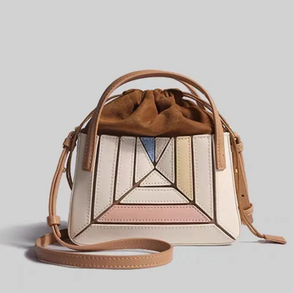 Sac à main tendance à motif géométrique