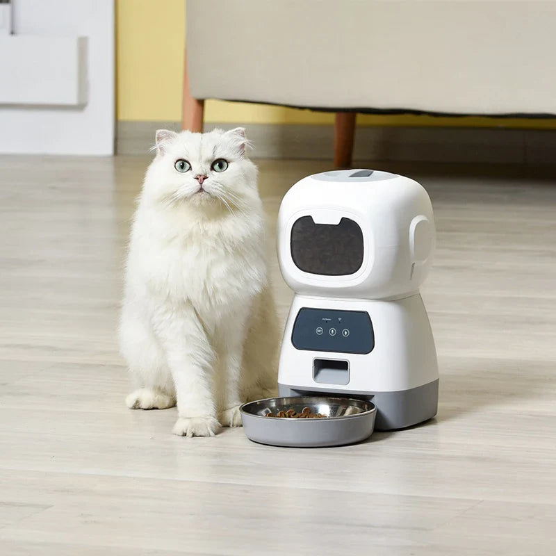 Automatic Pet Food Dispenser For Dogs Cats - Halri