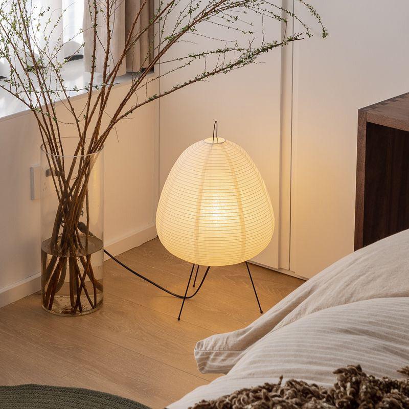 Traditional Japanese Paper Table Lamp - Halri