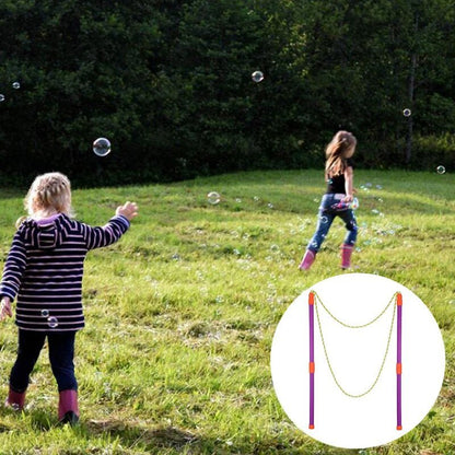 Baguettes à bulles géantes d'extérieur pour enfants