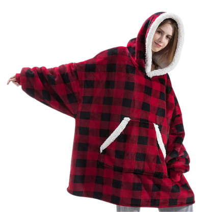 Oversized Cozy Sweatshirt Blanket