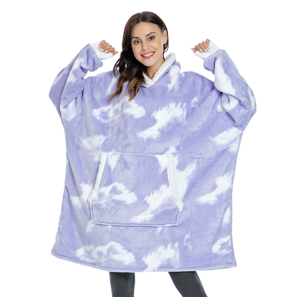 Oversized Cozy Sweatshirt Blanket