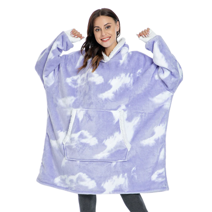 Oversized Cozy Sweatshirt Blanket