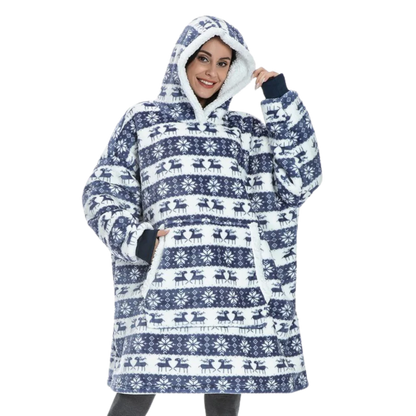 Oversized Cozy Sweatshirt Blanket