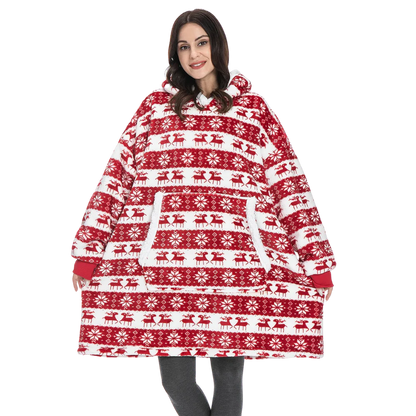 Oversized Cozy Sweatshirt Blanket