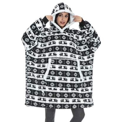 Oversized Cozy Sweatshirt Blanket