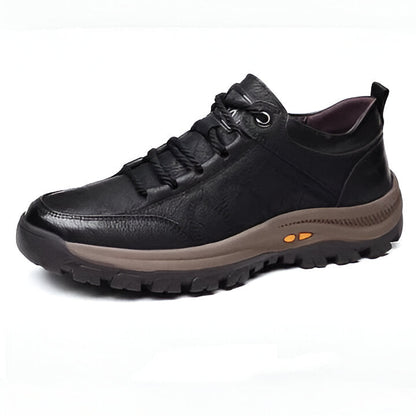 Orthotic Men's Leather Loafers with Good Arch Support