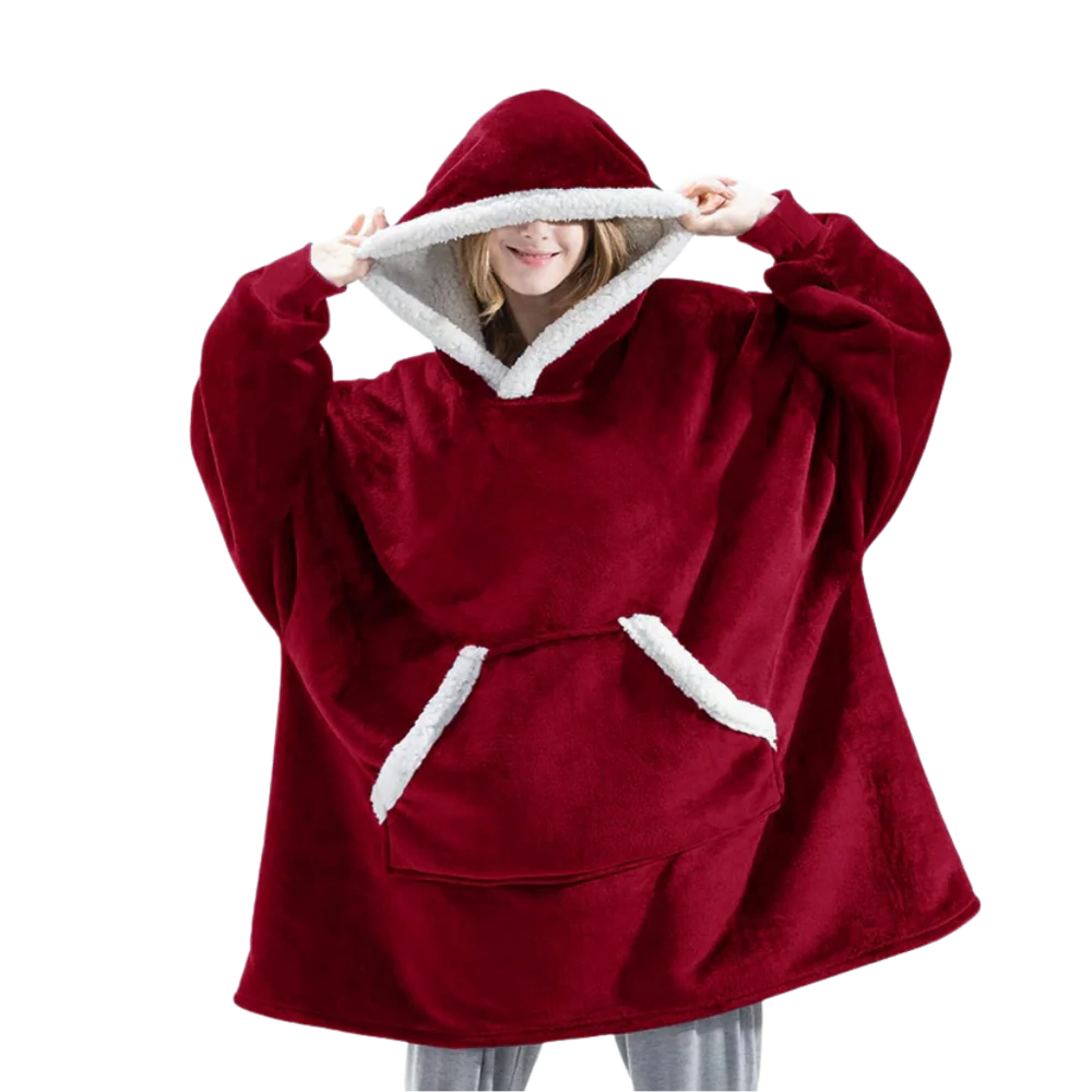 Oversized Cozy Sweatshirt Blanket