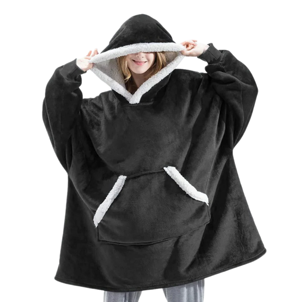 Oversized Cozy Sweatshirt Blanket