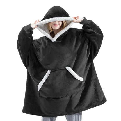 Oversized Cozy Sweatshirt Blanket