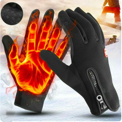 Warm Waterproof Gloves for Skiing and Winter Sports - Halri