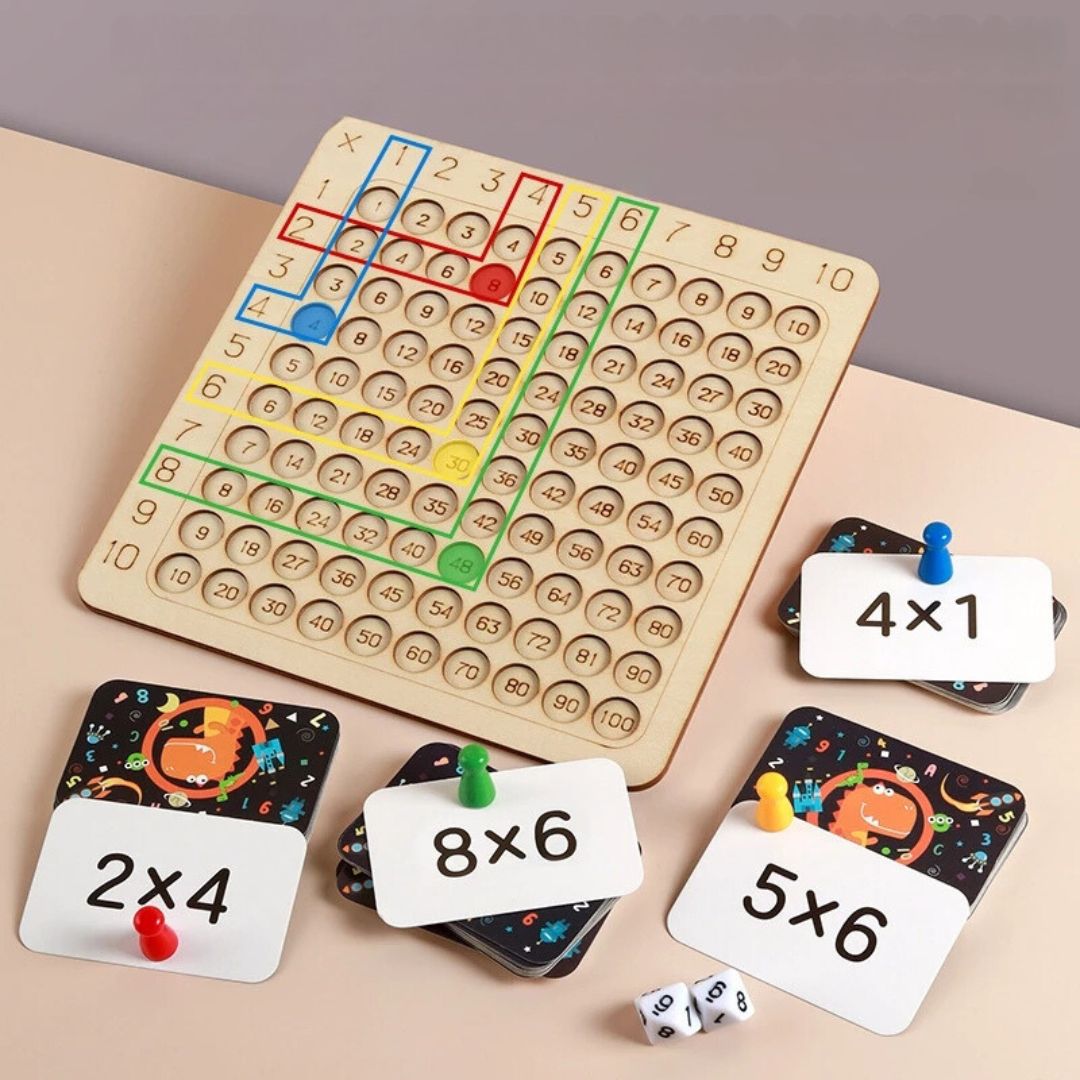 Fun Kids Math Educational Board Game - Halri