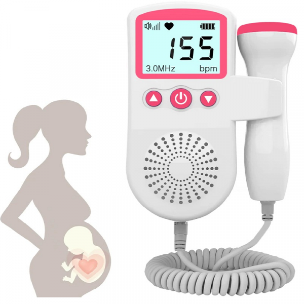 Baby Heartbeat Monitor Fetal Doppler Detector - Halri