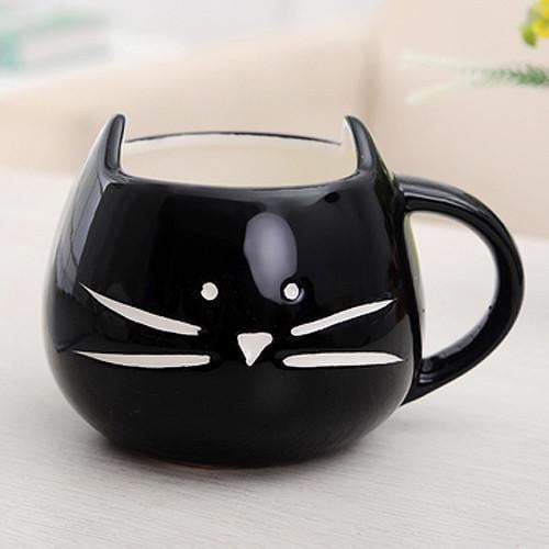 Quirky Cat Design Coffee Mug - Halri