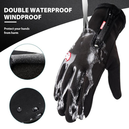 Warm Waterproof Gloves for Skiing and Winter Sports