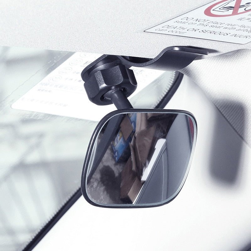 Universal Car Clip-On Wide Angle Rearview Mirror - Halri