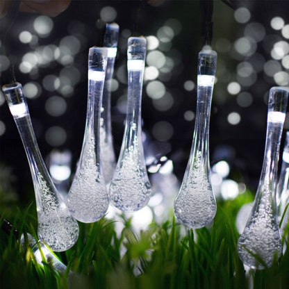 Guirlandes lumineuses solaires d'extérieur
