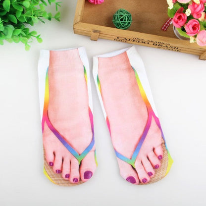 Chaussettes fantaisie imprimées en 3D