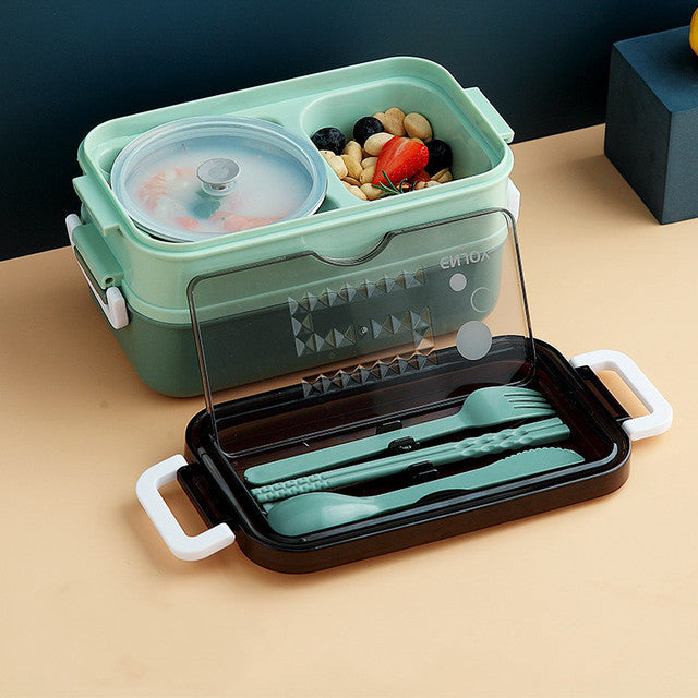 Insulated Leak-Resistant Food Container Lunch Bowl - Halri