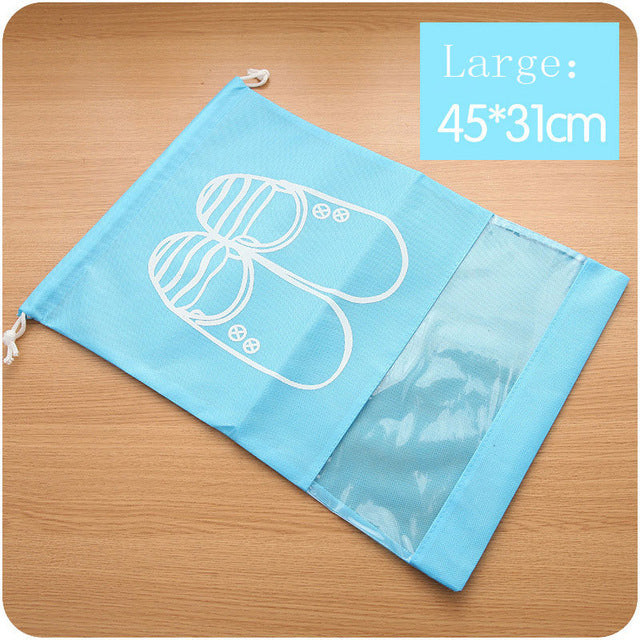 Sac de rangement de chaussures de voyage pliable et imperméable