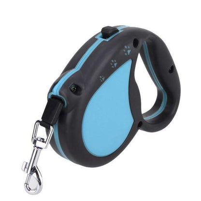 Laisse de promenade rétractable et réglable pour chien et chat