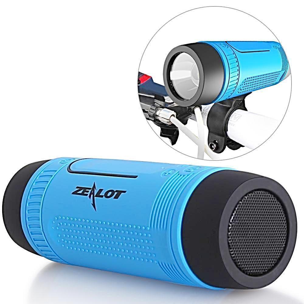 Wireless Bike Speaker Light With Power Bank Charger - Halri