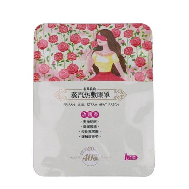 Masque de sommeil relaxant à vapeur et protection contre la chaleur