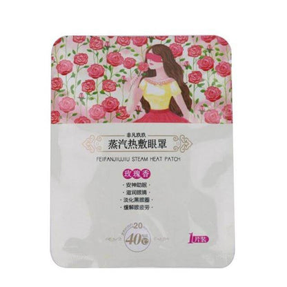 Masque de sommeil relaxant à vapeur et protection contre la chaleur