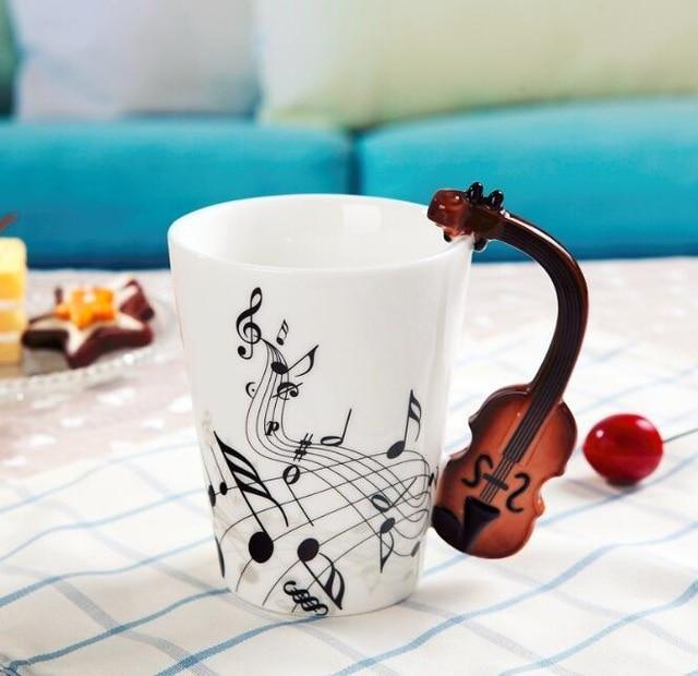 Funny Guitar Coffee Mug - Halri