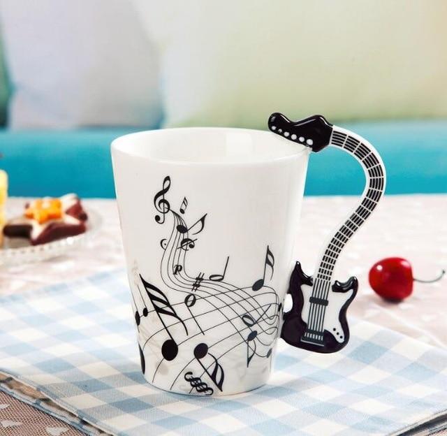 Mug à café guitare humoristique
