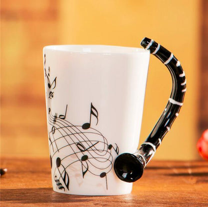 Mug à café guitare humoristique