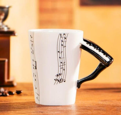 Mug à café guitare humoristique