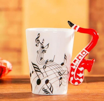 Mug à café guitare humoristique