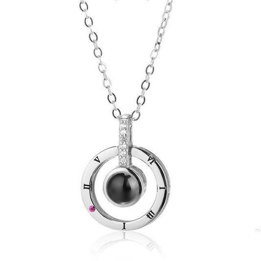 Romantic Multi Language Love Pendant Necklace - Halri