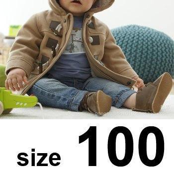 Manteau d'hiver douillet en polaire pour enfants